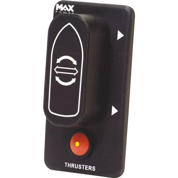 Max Power, Joystick Panel Double baugpropell, 12/24V