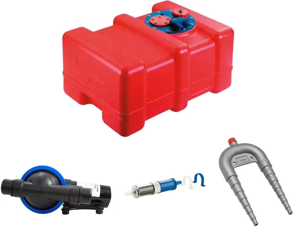 Septiktank 42 l m/pumpe 12V