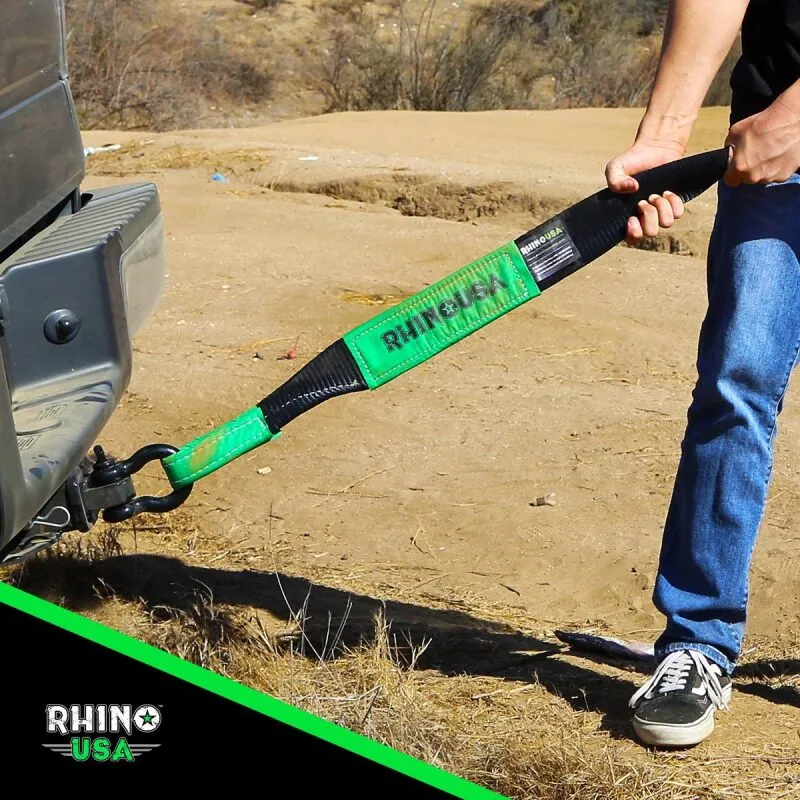 Rhino USA 20Ft Tow Strap/Hitch Combo