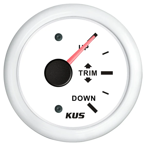 Kus, Trimindikator, hvit 160-10 ohm, 12/24 V, Ø: 52 mm