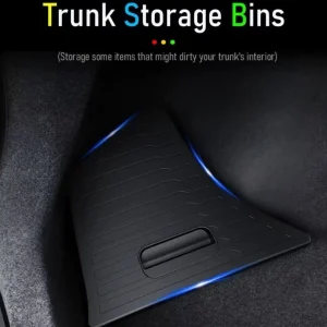 Tesla Model 3+ Highland Bakre lagringsapper med plastdeksler