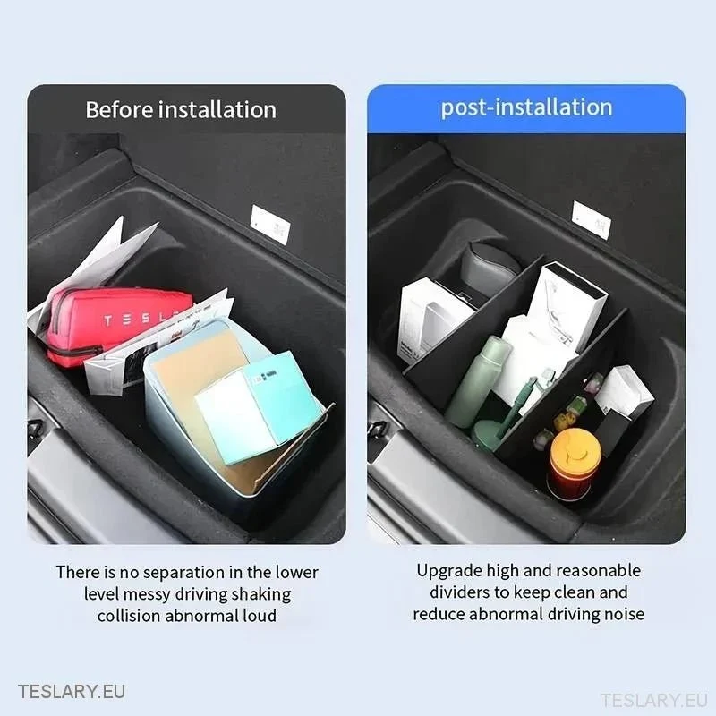 Tesla Model y Trunk Organizer (Dividers)