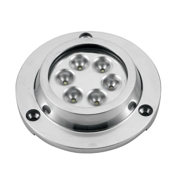 Undervannsbelysning utenpåliggende 14,2 W 8 30 V 6 LED blå