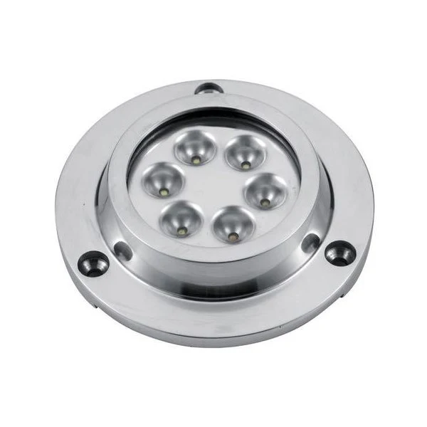 Undervannsbelysning utenpåliggende 14,2 W 8 30 V 6 LED hvit