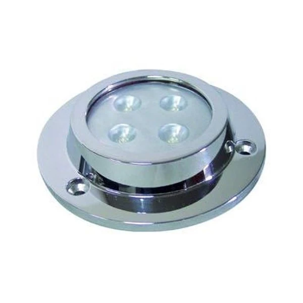 Undervannsbelysning utenpåliggende 8 30 V 4 LED blå