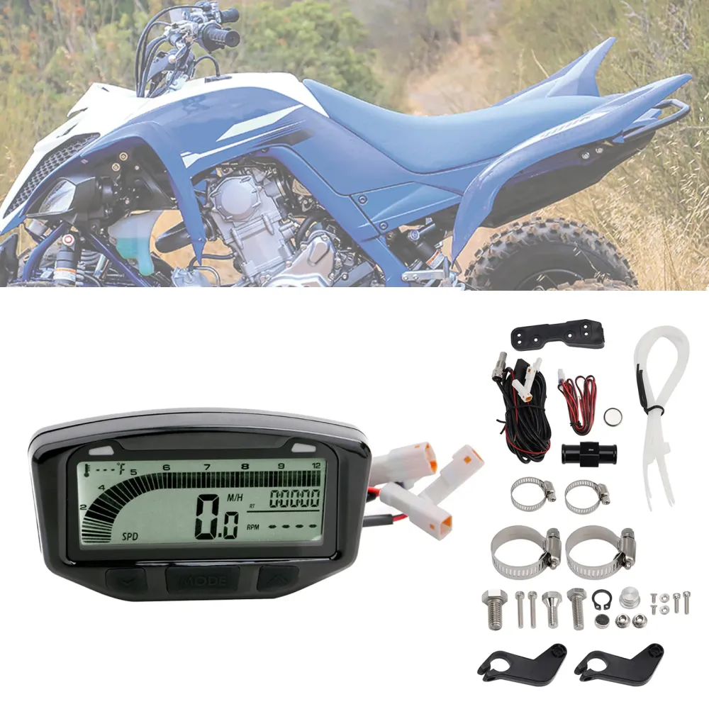 1987-2009 YAMAHA BANSHEE Speedometer Odometer Tachometer Digital Lcd