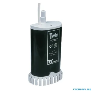 Synkepumpe Reich Twin 19l u/tilbakeslagsventil