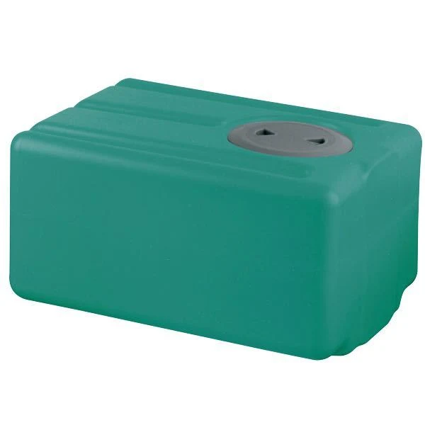 Vanntank med inspeksjonslokk, 57 ltr, 390 mm x 290 mm x 550 mm