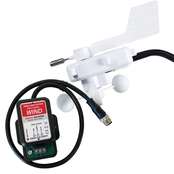 Nasa, Vindsensor med omformer NMEA 2000, 20 meter kabel