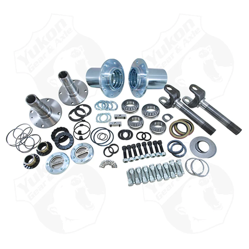 Yukon Gear Spin Free Locking Hub Conversion Kit Dana 60 & Aam / 00-08 SRW Dodge