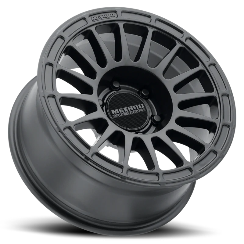 Method MR314 17x7.5 +30mm Offset 5x4.5 73mm CB Matte Black Wheel