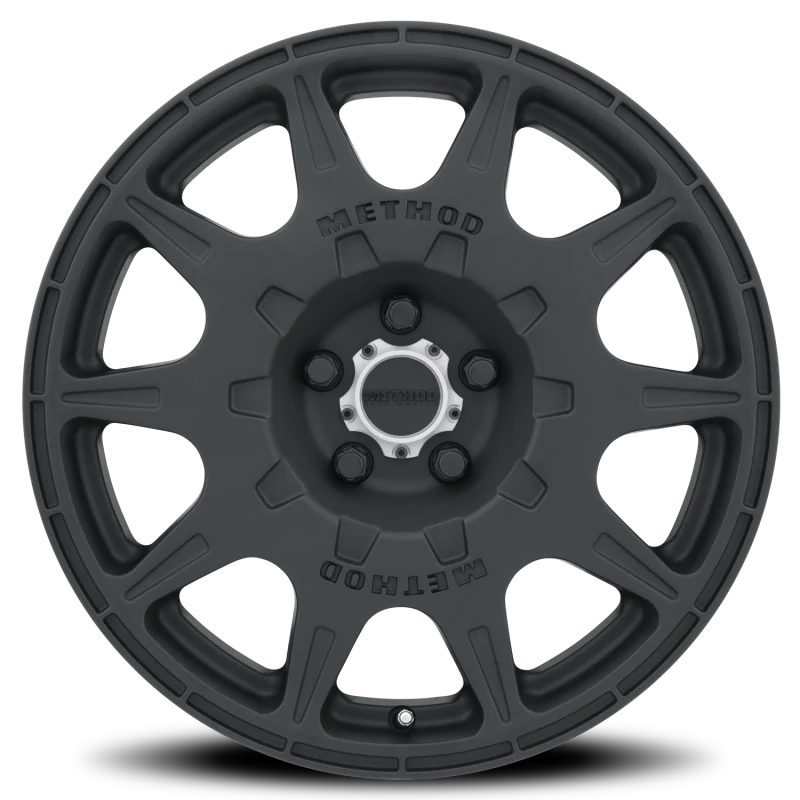 Method MR502 RALLY 17x8 +38mm Offset 5x4.5 67.1mm CB Matte Black Wheel
