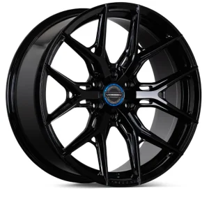 Vossen HF6-4 24x10 / 6x139.7 / ET3 / Deep Face / 106.1 - Gloss Black Wheel