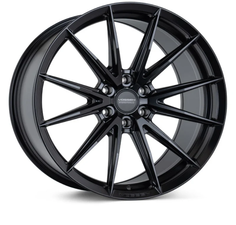 Vossen HFX-2 17x9 - 6x139.7 - ET0 - Super Deep - 106.1 - Satin Black Wheel