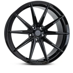 Vossen HFX-2 22x10.5 / 5x130 / ET20 / Deep Face / 84.1 - Gloss Black Wheel