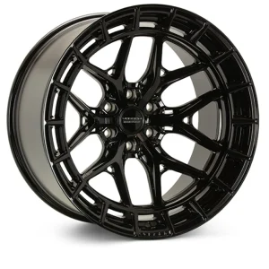 Vossen HFX-6 22x9.5 - 6x139.7 - ET30 - Deep - 95.1 - Gloss Black Wheel