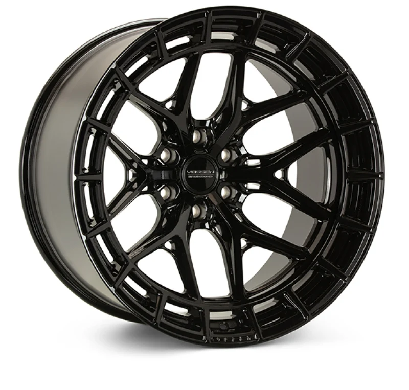 Vossen HFX-6 22x9.5 - 6x139.7 - ET30 - Deep - 95.1 - Gloss Black Wheel