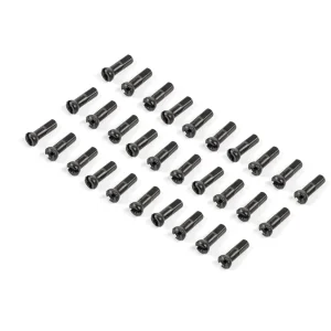XB59 Nipple Kit Polyax Secure Lock 2x14. Black (30 ud)