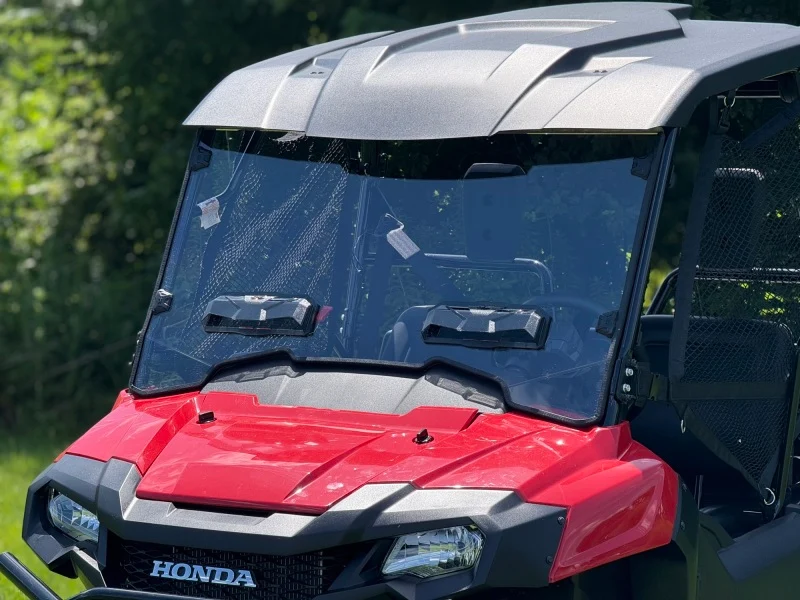 Seizmik 14-25 Honda Pioneer 700 Vented Tool-Less Windshield Hard Coated