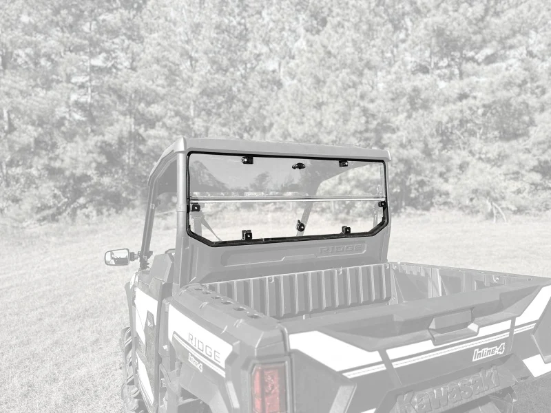 Seizmik 24+ Kawasaki Ridge Rach Rear Folding Windshield- UV